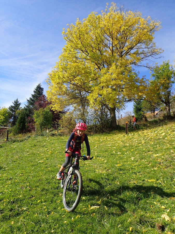 Descente sur Buttes