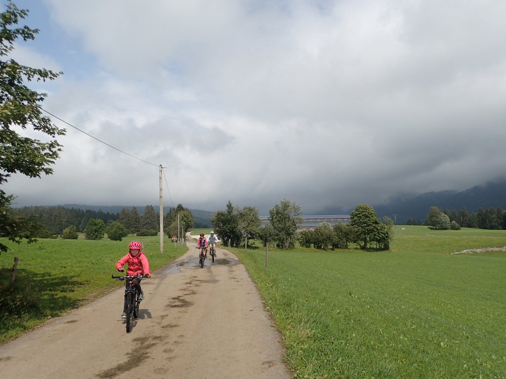 arrivée sur Jougne