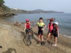 Vesr porto Azzuro, la plage à méduses!