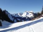 Vue sur les Rochers de Naye