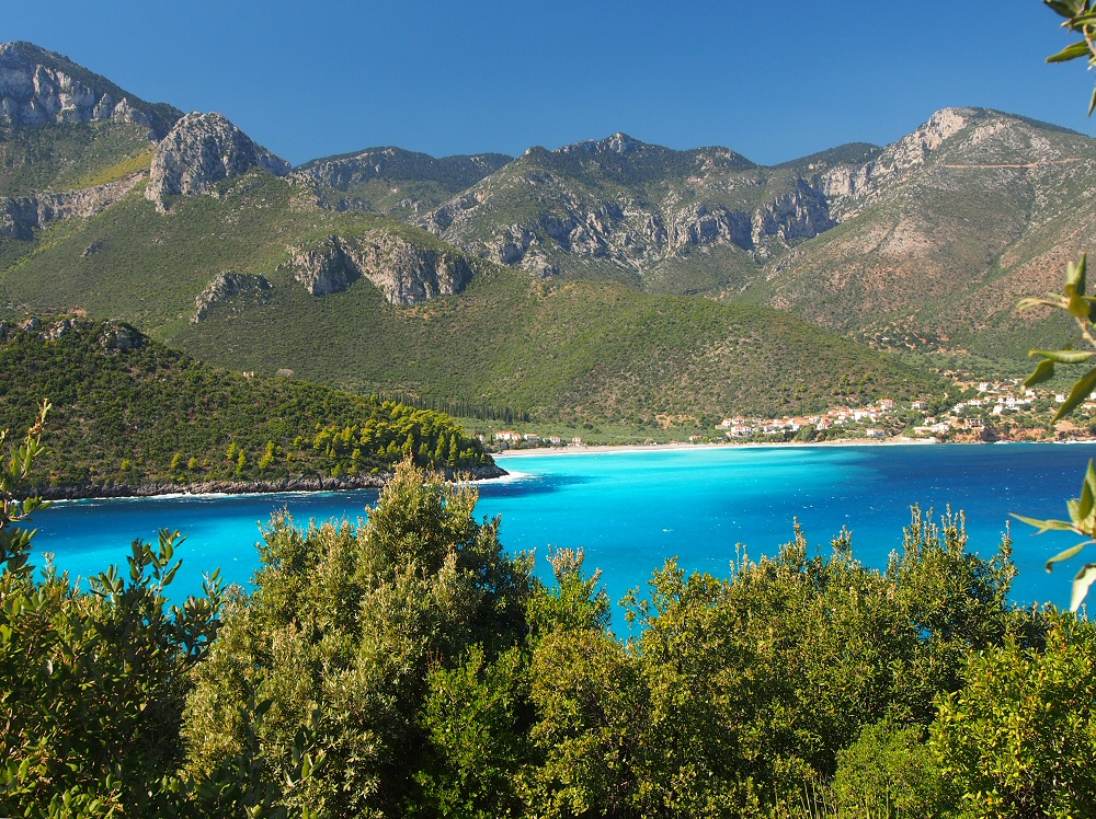 Kyparissi bay, Greece