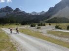 Descente sur le superbe Val Mora