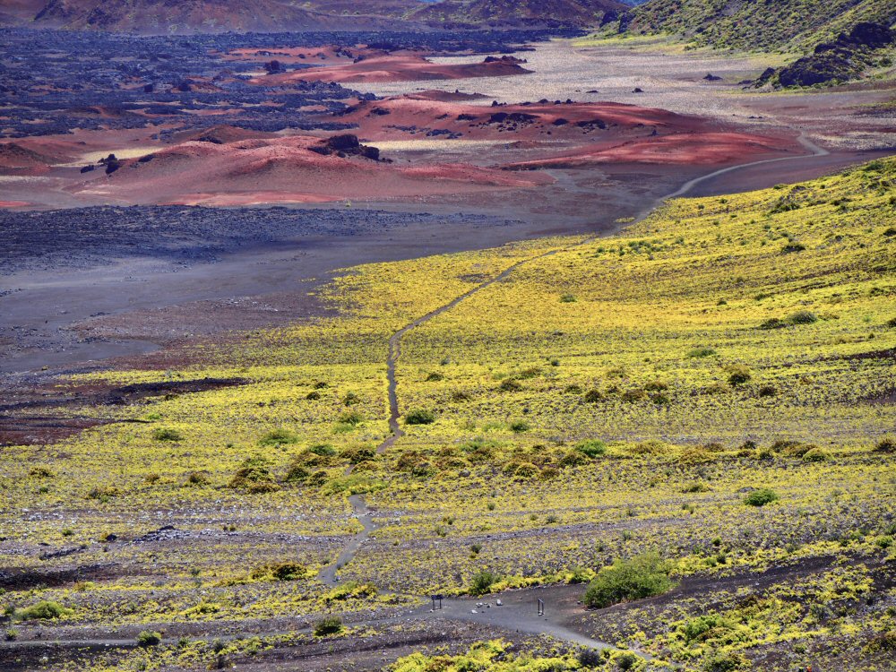 Haleakala crater