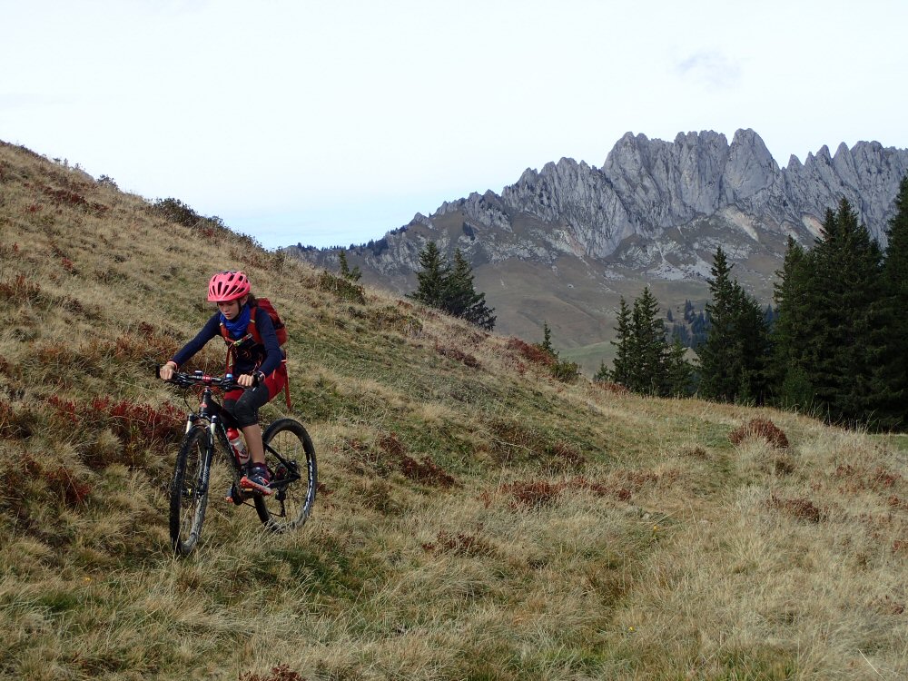 traversée herbeuse