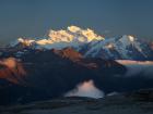 Grand Combin nébuleux