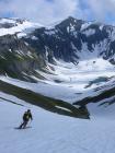 Descente sur le Vieux Emosson