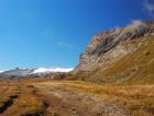 Loin le glacier...trop loin!