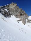 Descente sous le Grosses Schinhorn