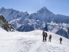 Remontée vers le Elwertätsch