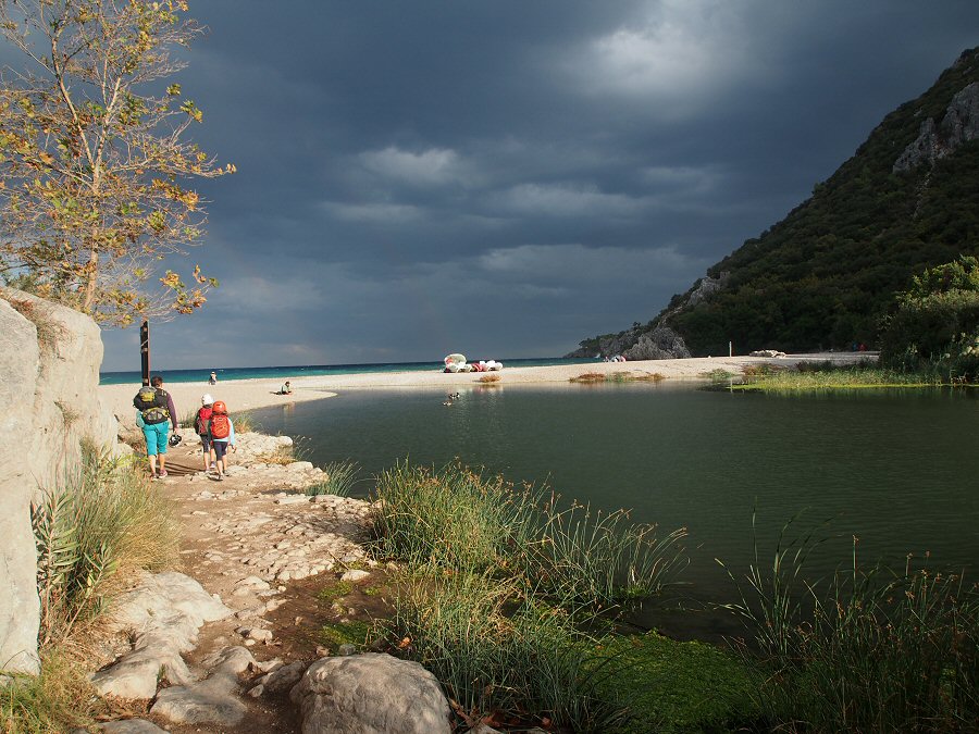 Olympos beach