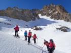 Descente sur Chialvetta entre poudre et polenta