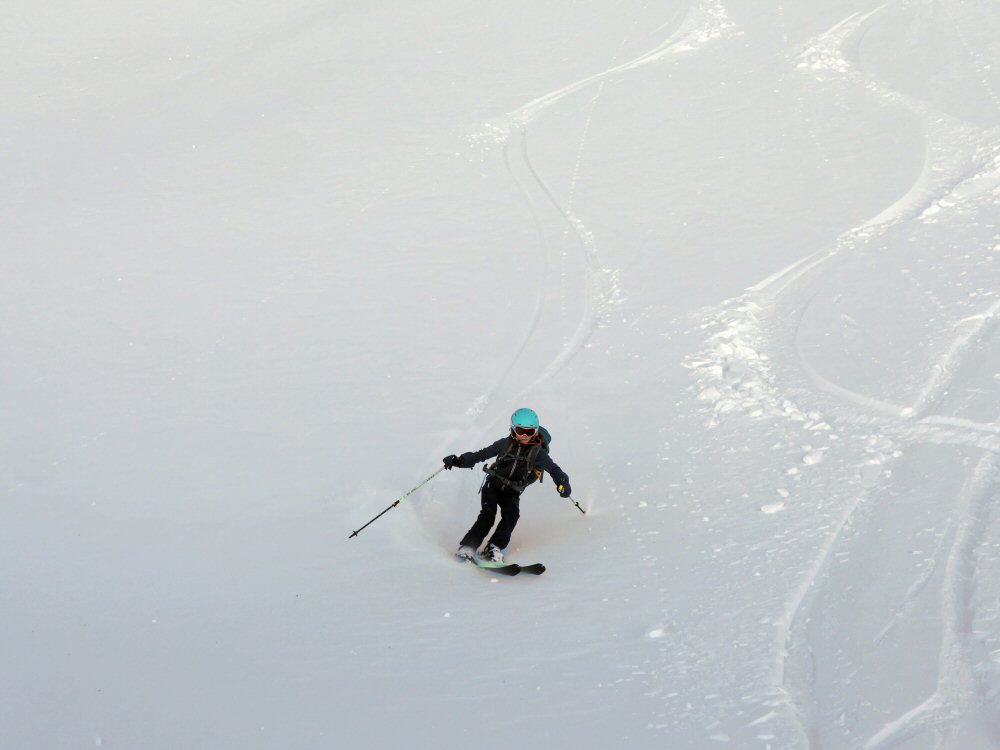 Alix en style dans la poudre