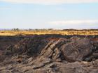 lava in Makalawena beach