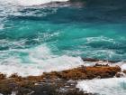 Red sand beach