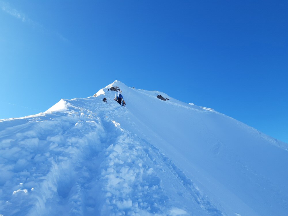 L'arete finale