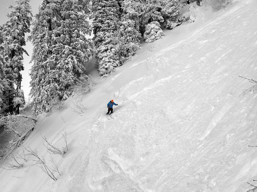 Couloir de la crotte de nez