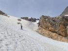 Remontée sur le Charmoz