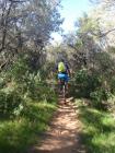 descente sur Cala Martina