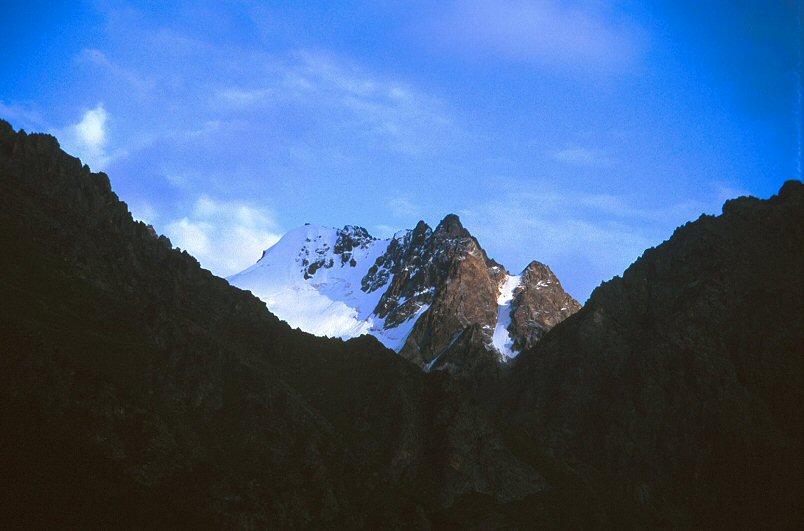 au dessus de Bishkek