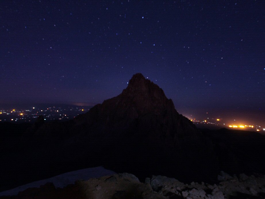 Batian vue du Lenana