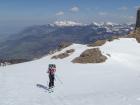 Arrivée au col des pauvres