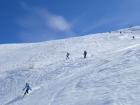 Descente sur Fouillouse avec de la poudre