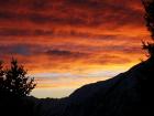 Sunset at Galmihütte