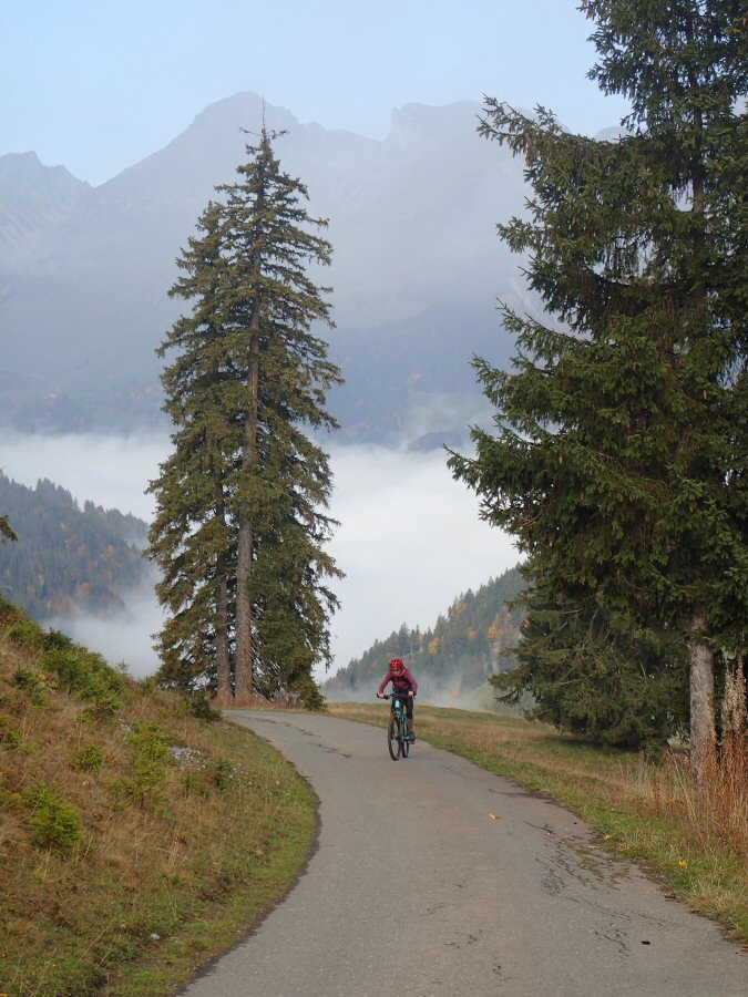 Depart au dessus de la peuf