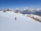 Moquette courte sur le glacier...