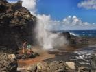 Blowhole en action