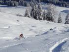 Sous le col de Voré, encore très bon