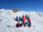 Pause face à l'aiguille large