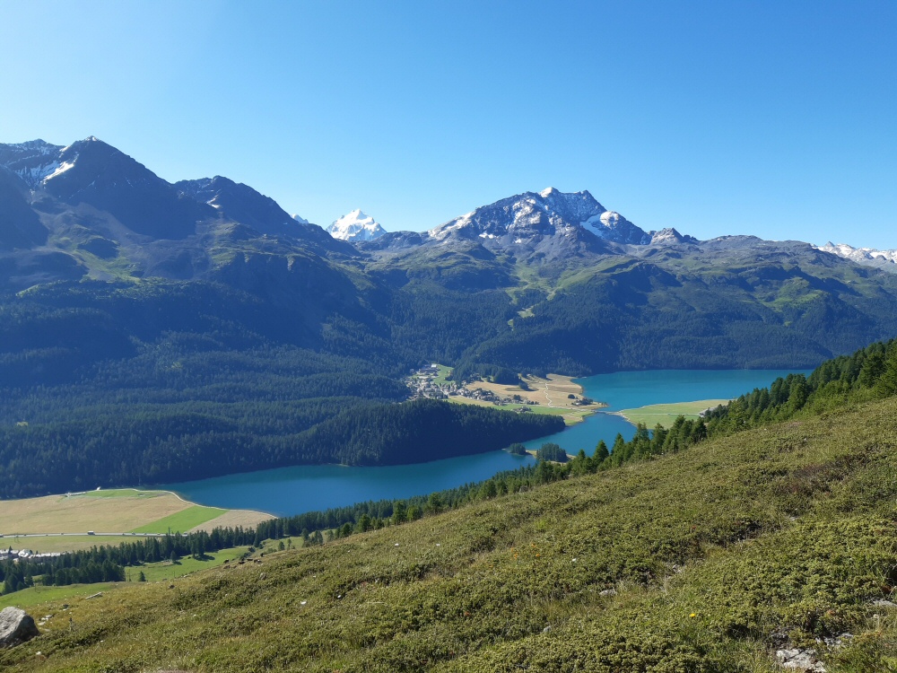 Traversée sur Silvaplana