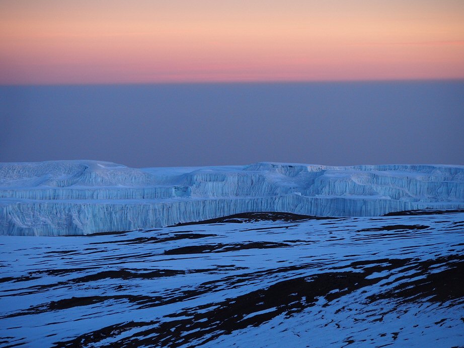 LE bout de glace rachitique sur le versant S