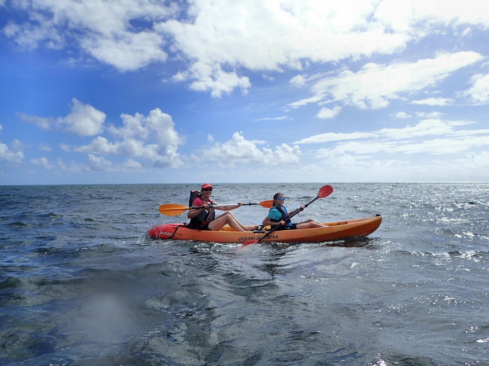 Depart en kayak pour Moloki,i