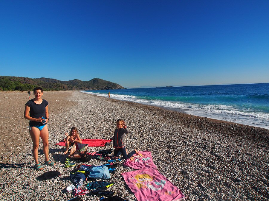 Olympos beach