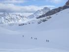 arrivée au Loetschenpass