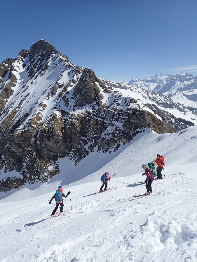 C'est partie dans la poudre