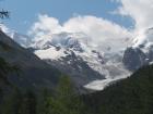 C'est blanc sur la Bernina