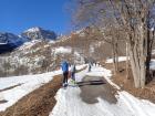 Remontée vers le col de Feuillas