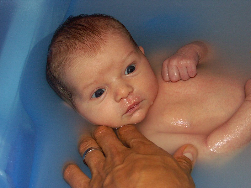 un bon bain!