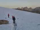 sur le glacier