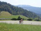 Descente sur Most Na Soci et la vallée de la Soca