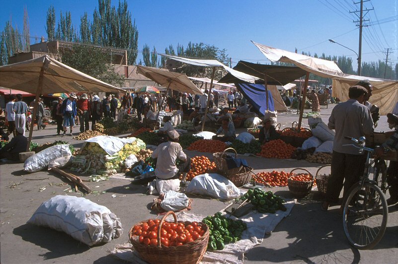 Kashgar sunday market